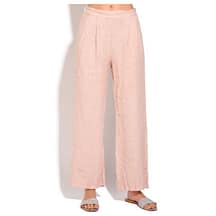 Pantalon massage coupe droite rose