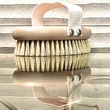 Brosse de massage a sec