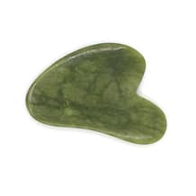 Gua Sha en pierre de jade - Vert