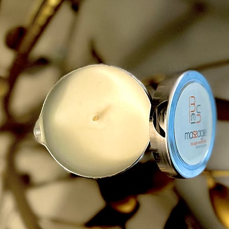 Bougie de massage peche de vigne