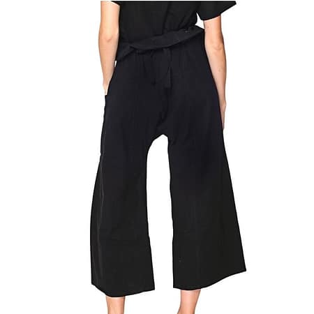 Pantalon de pêcheur - noir
