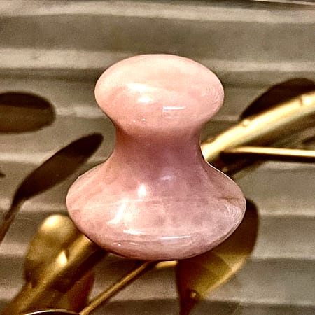 Champignon quartz rose