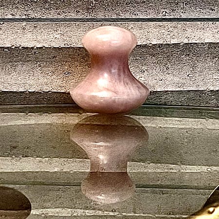 Champignon quartz rose