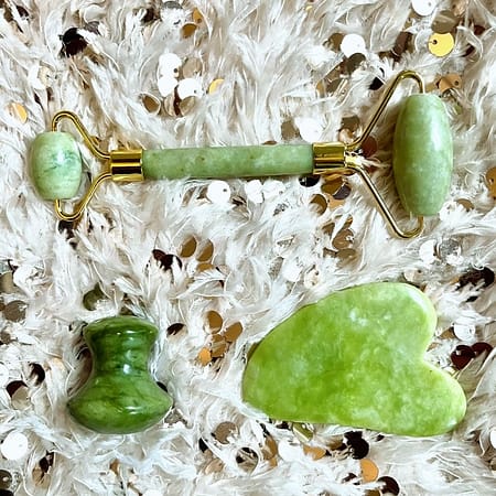 Coffret visage accessoires pierre de jade